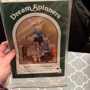 New, Never Been Opened, Sewing Pattern for Bunny Dolls & Clothes